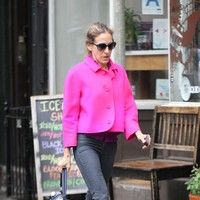 Sarah Jessica Parker out walking in Soho | Picture 83090